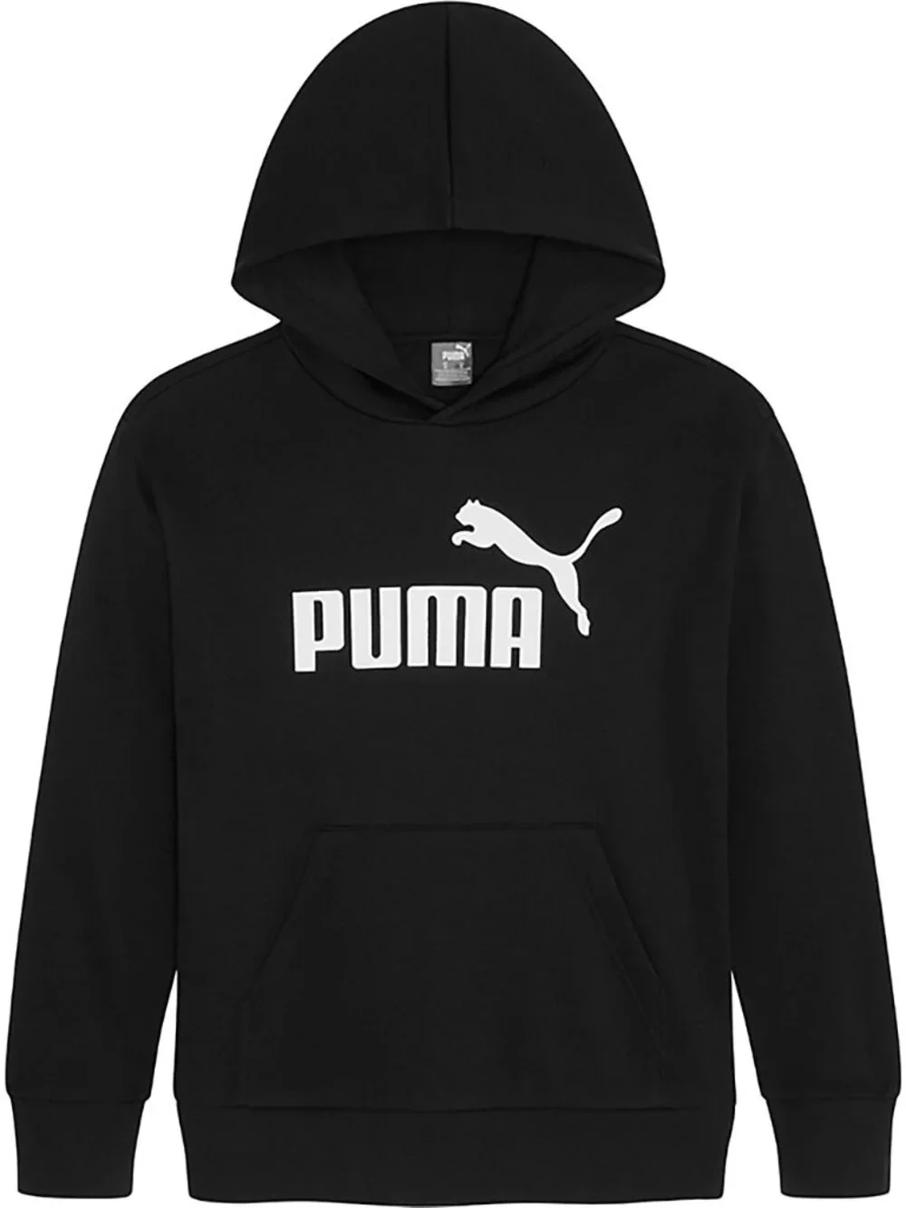 PUMA Boys’ Foundations No 1 Logo Fleece PO Hoodie - Size: S